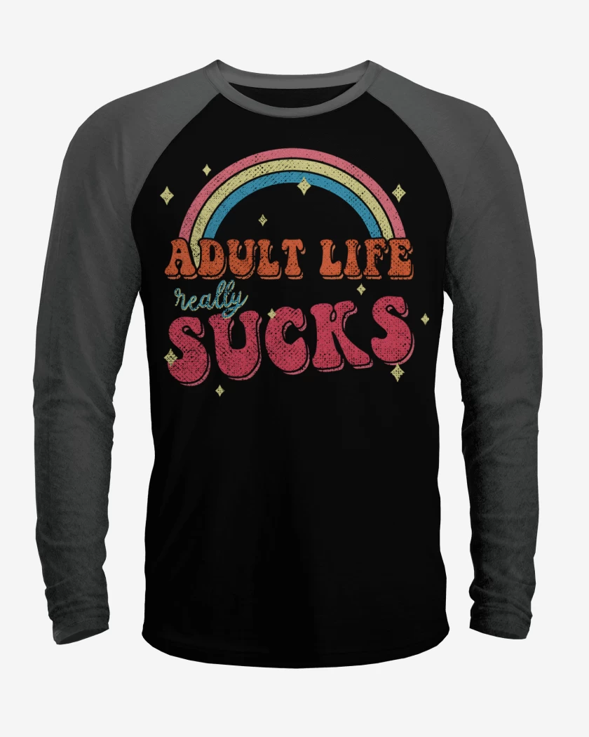 Polera Raglan Adult Life