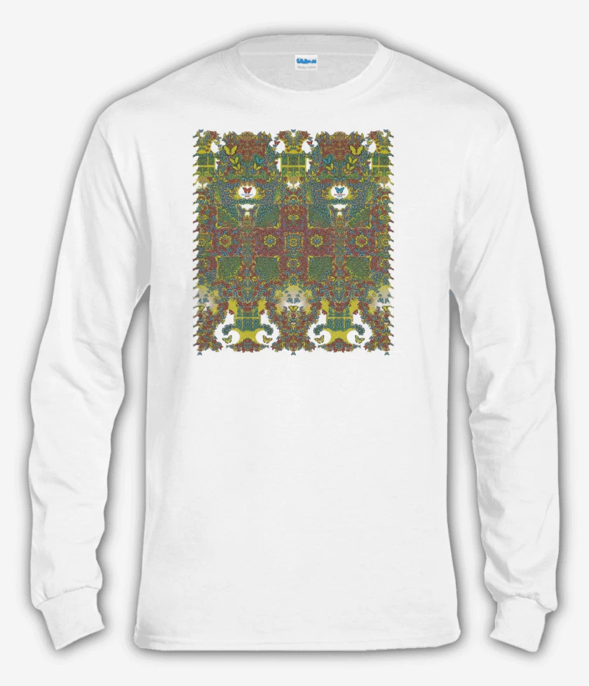 Polera manga larga Blanco de Butterfly 3000