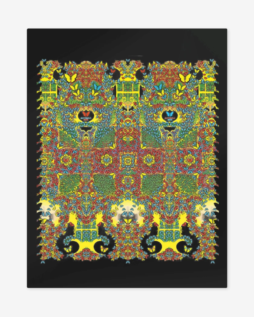 Print metalico Butterfly 3000