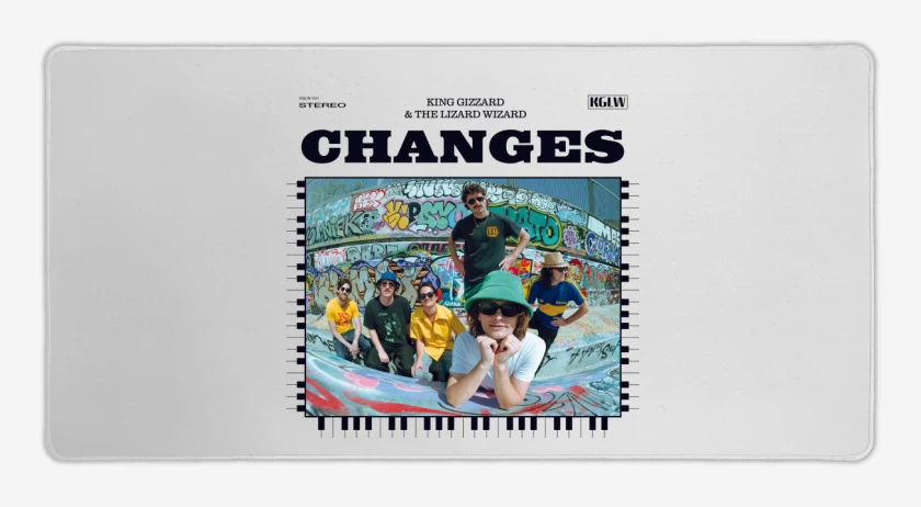 Mouse pad Gamer Blanco de Changes