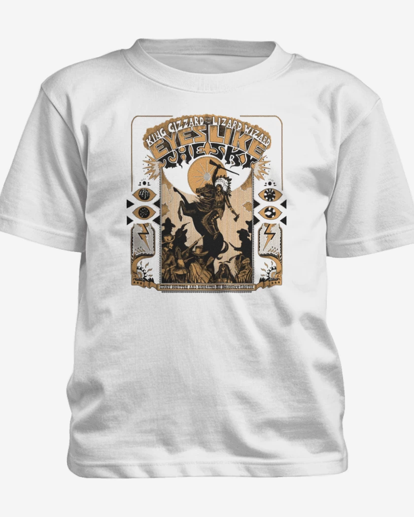 Polera de niño Blanco de Eyes Like the Sky