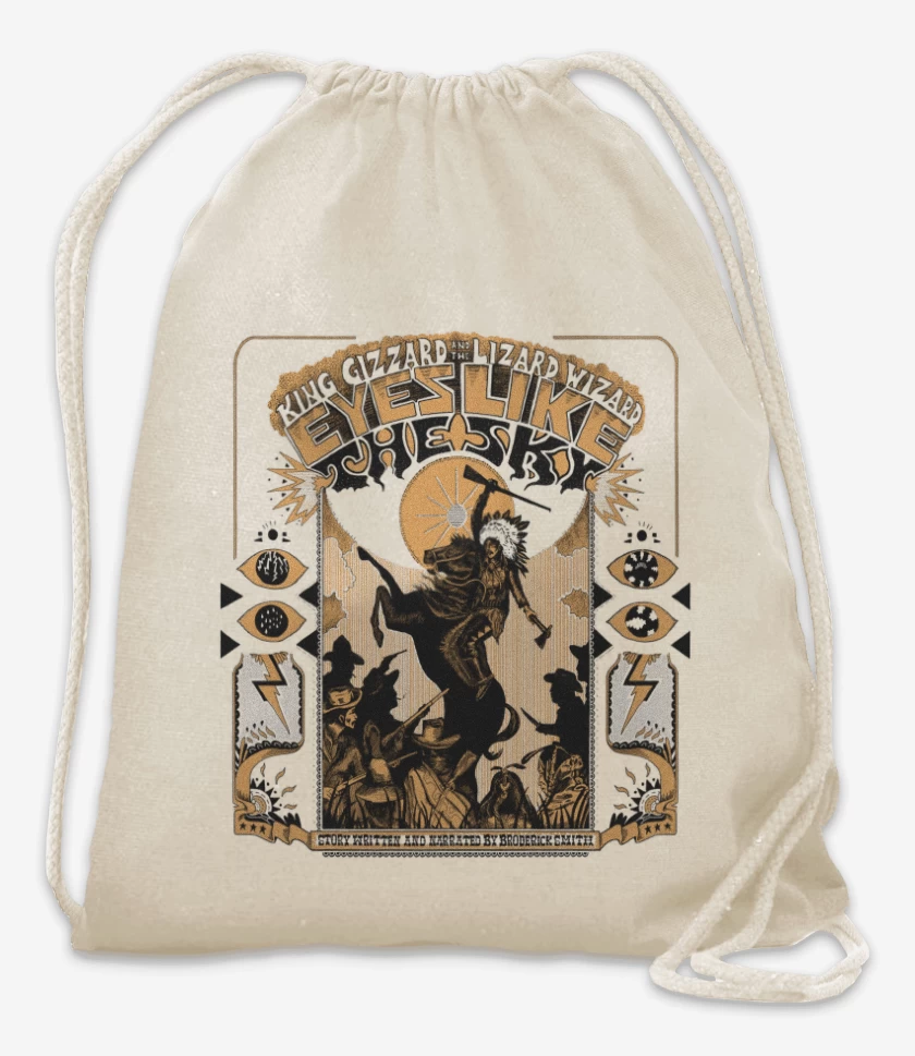 Mochila Blanco de Eyes Like the Sky