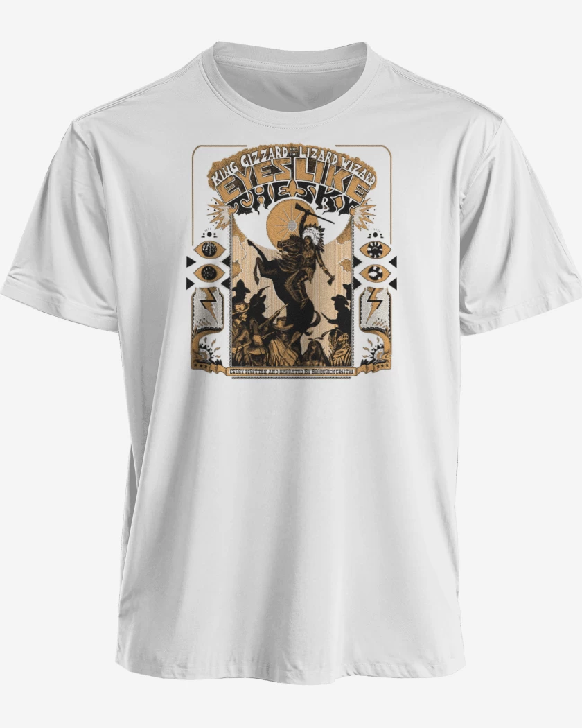 Polera premium Blanco de Eyes Like the Sky