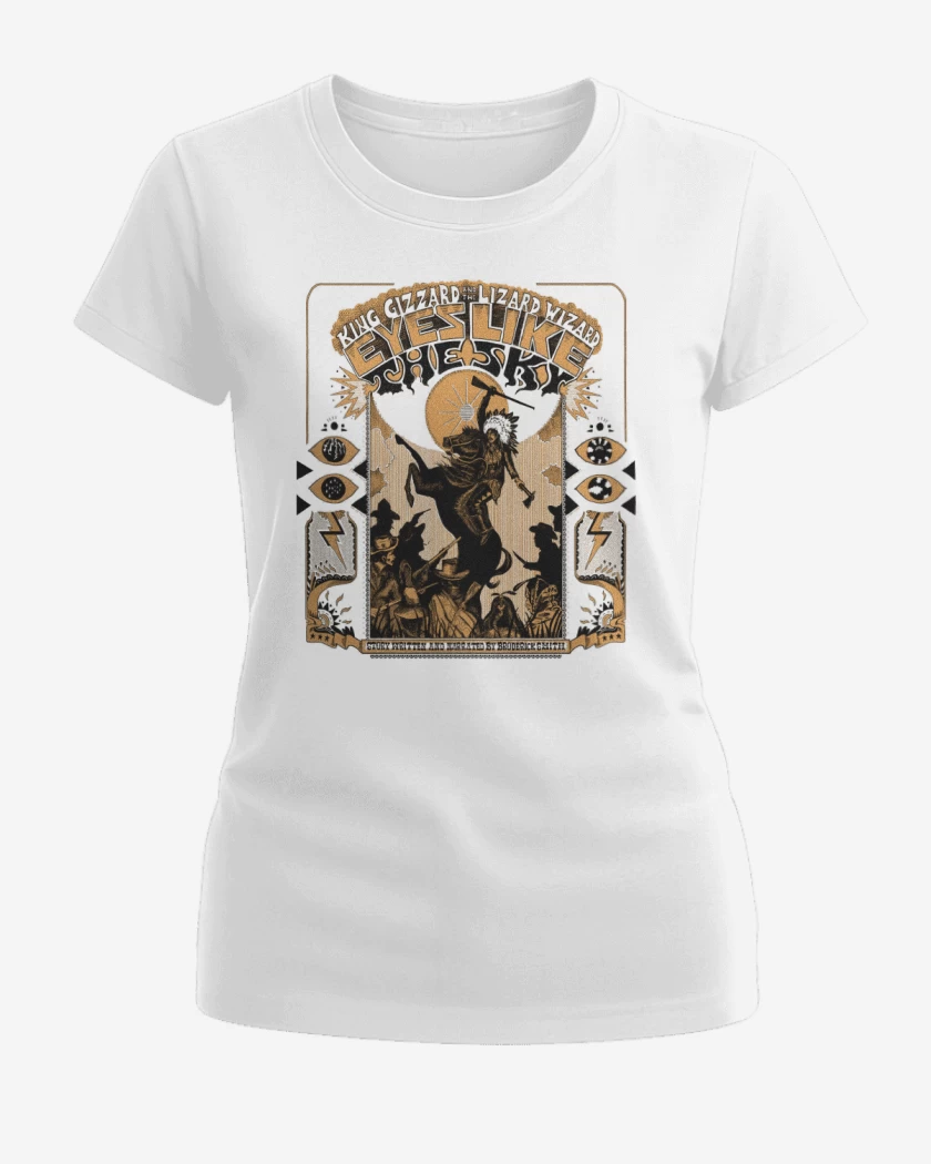 Polera de Mujer Blanco de Eyes Like the Sky
