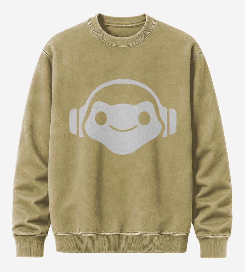 Poleron Polo Acid Wash Beige de Ulti lucio