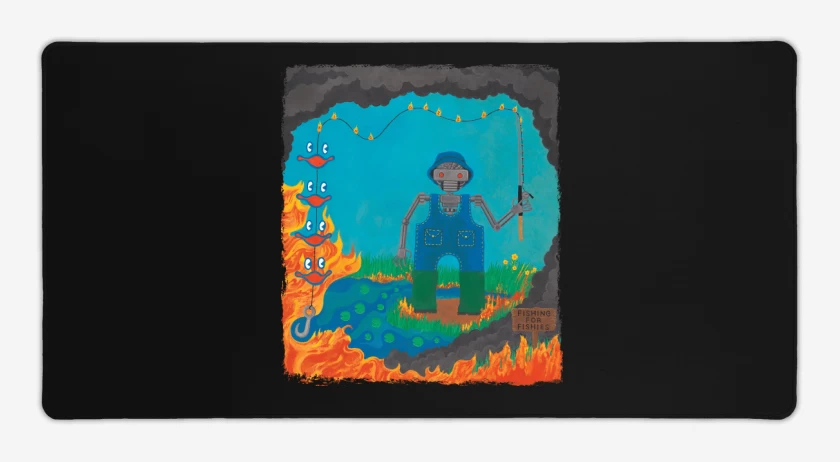 Mouse pad Gamer Fishing for Fishies