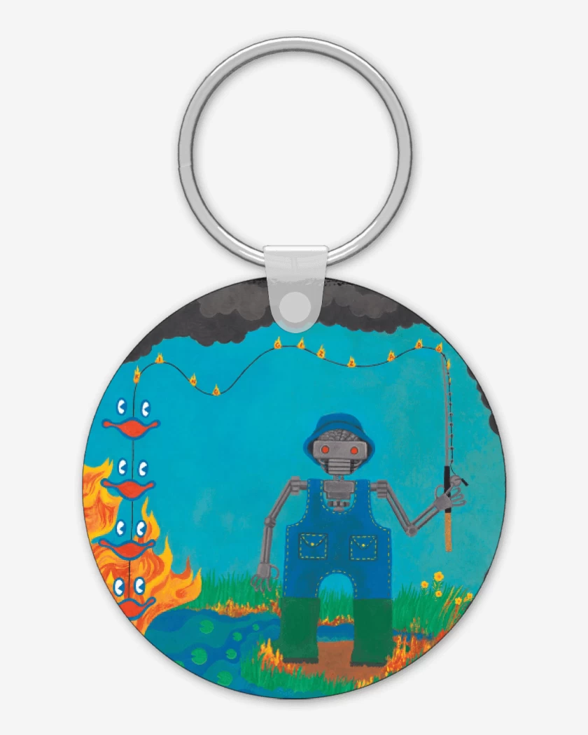 Llavero Fishing for Fishies