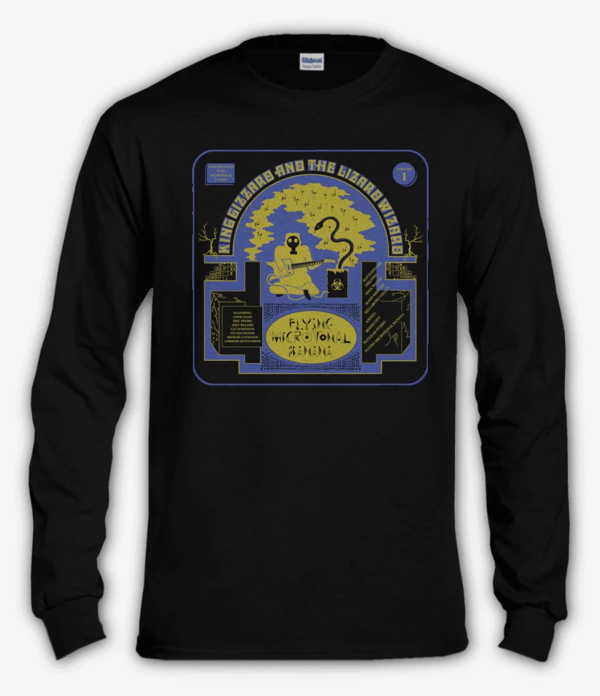 Polera manga larga Flying Microtonal Banana 
