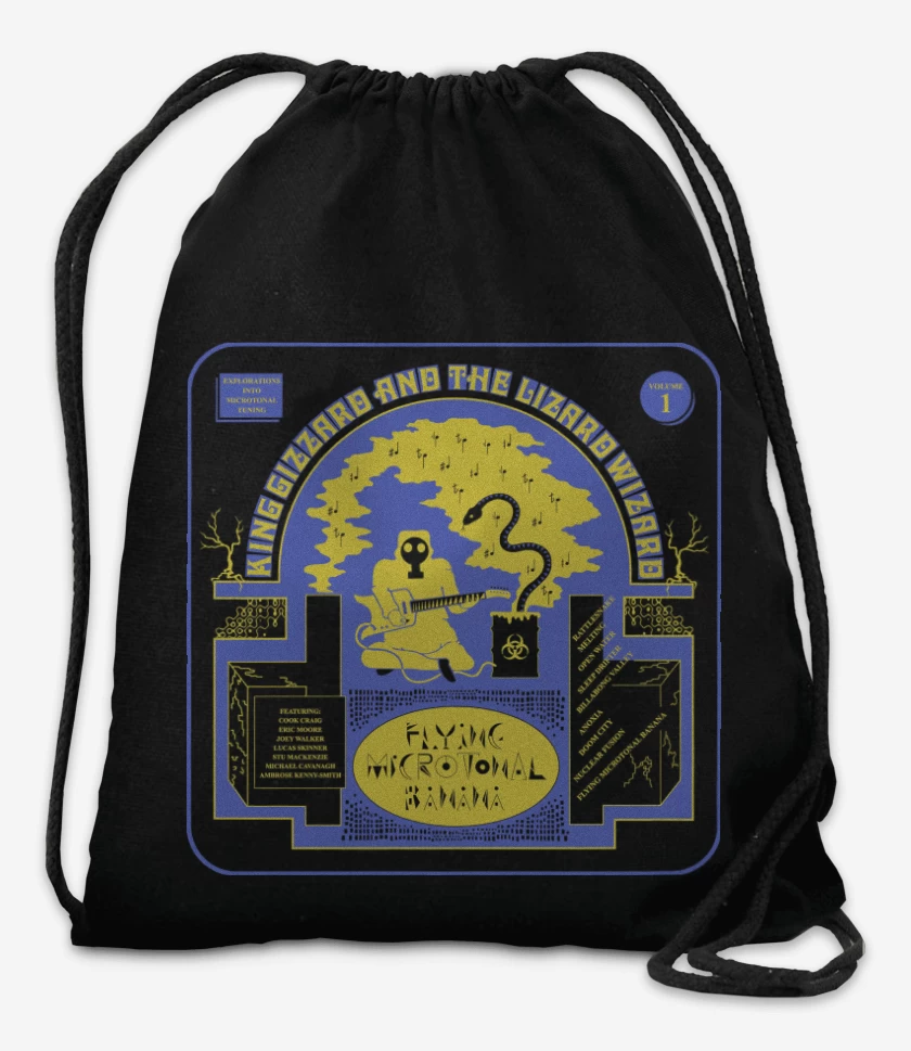 Mochila Negro de Flying Microtonal Banana 