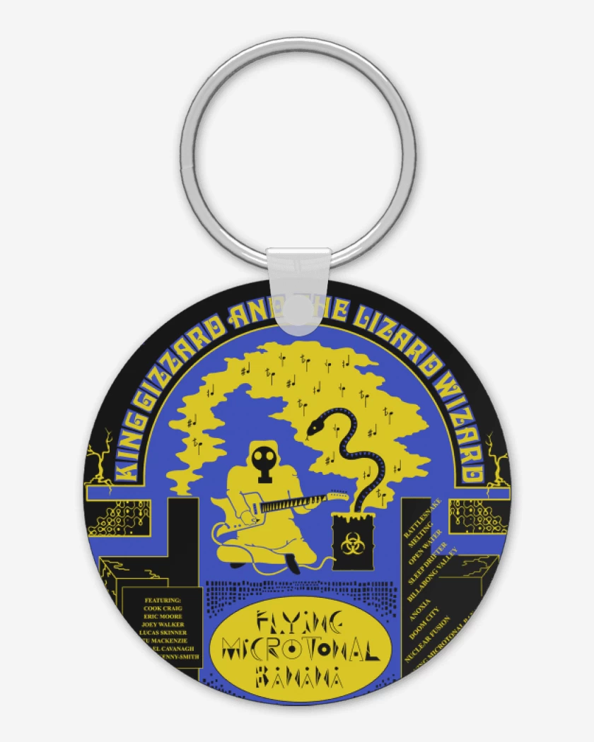 Llavero Flying Microtonal Banana 