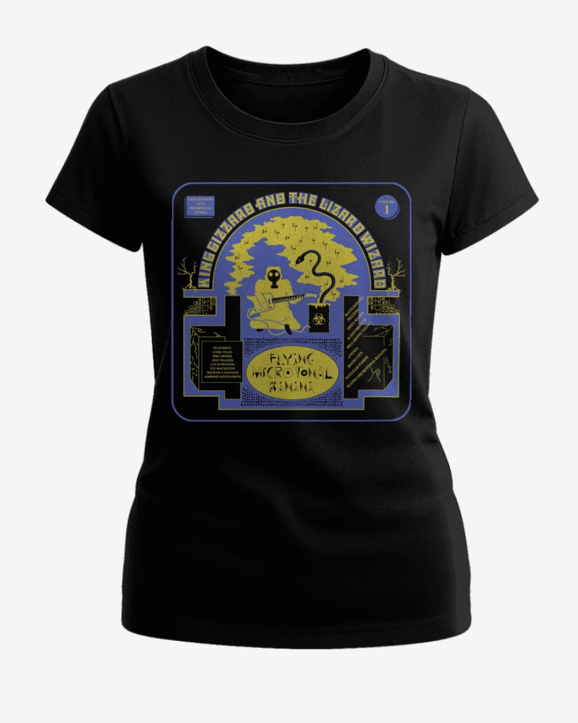 Polera de Mujer Flying Microtonal Banana 