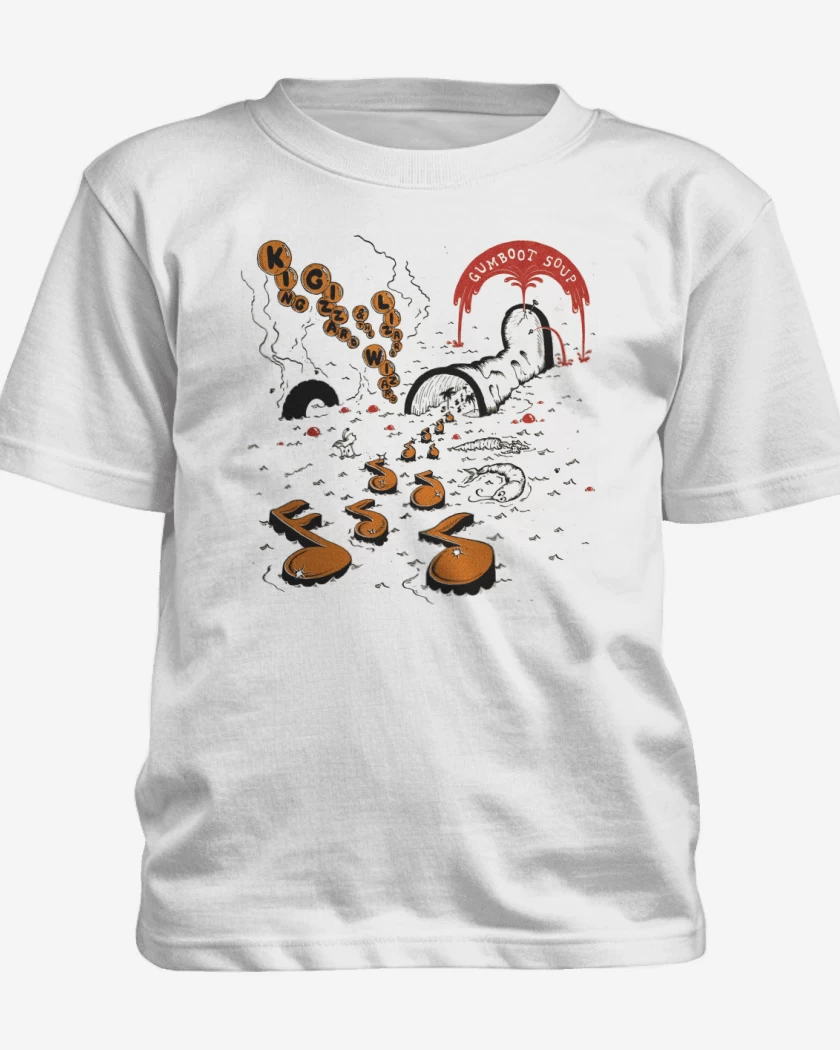 Polera de niño Blanco de Gumboot Soup
