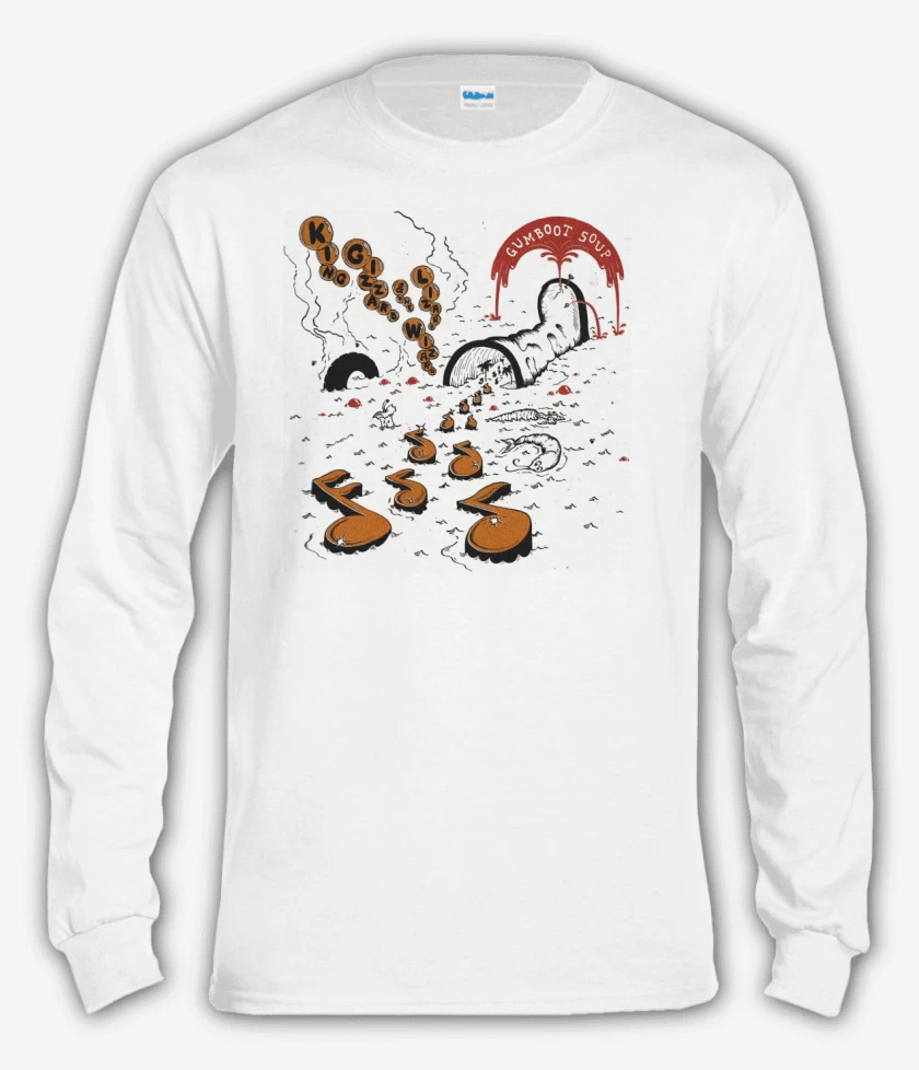 Polera manga larga Blanco de Gumboot Soup