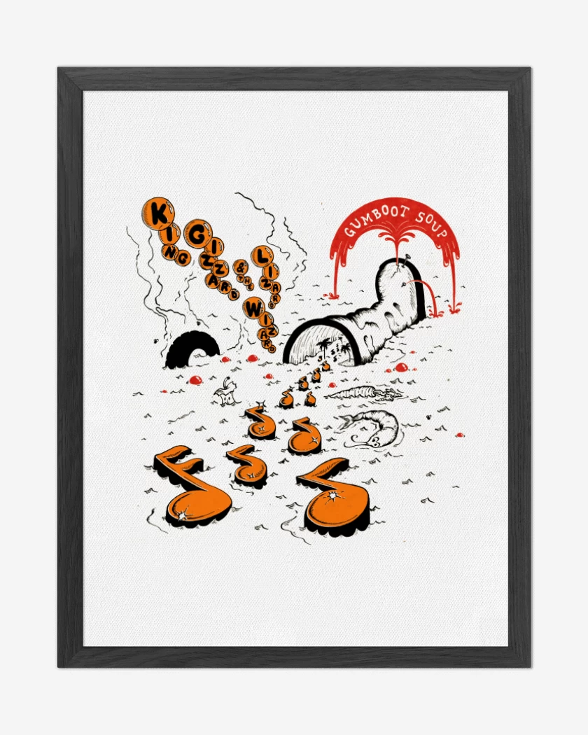 Cuadro decorativo Blanco de Gumboot Soup