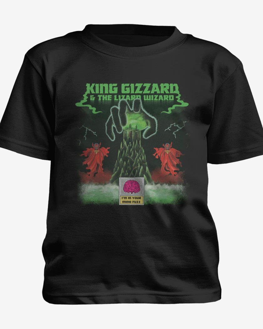Polera de niño Negro de Im In Your Mind Fuzz