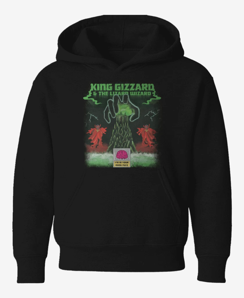 Poleron de niño Negro de Im In Your Mind Fuzz