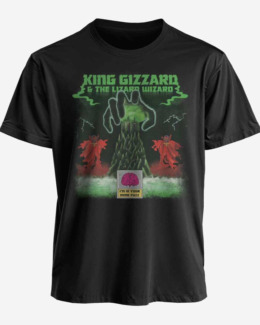 Polera premium Negro de Im In Your Mind Fuzz