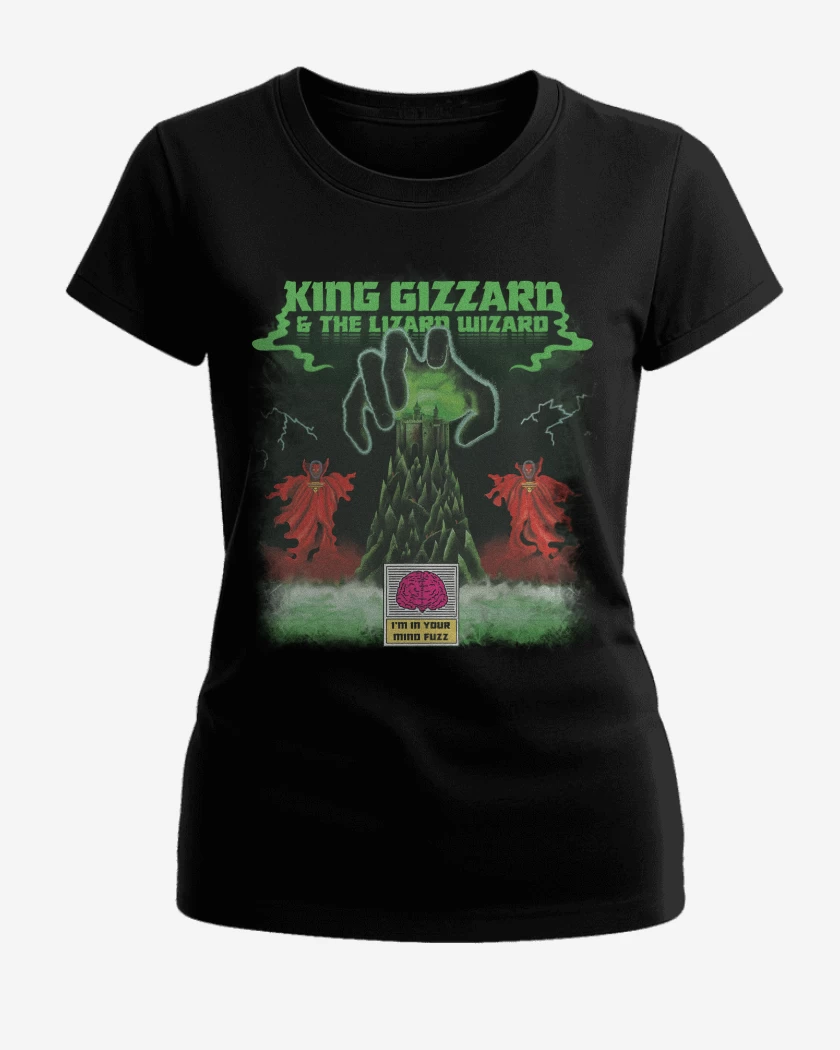 Polera de Mujer Negro de Im In Your Mind Fuzz
