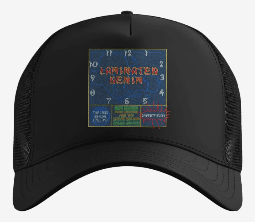 Gorro Laminated Denim