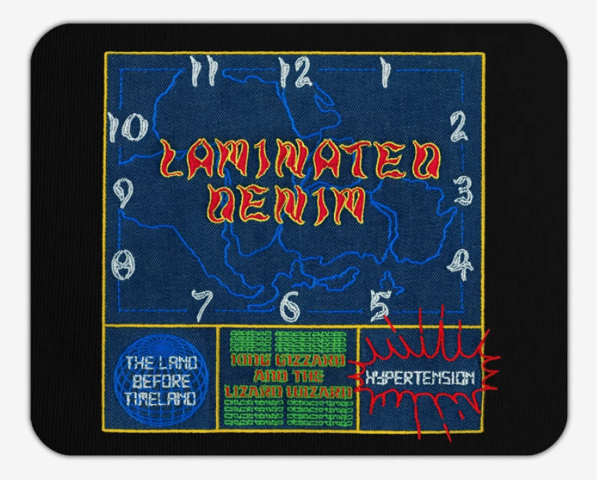 Mousepad Laminated Denim