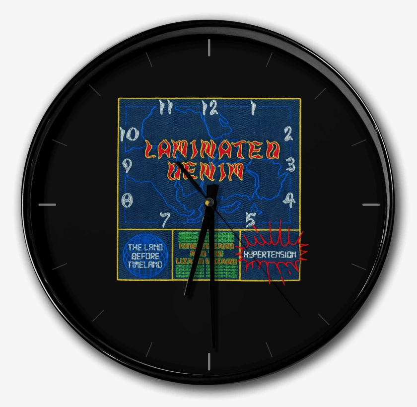 Reloj Laminated Denim