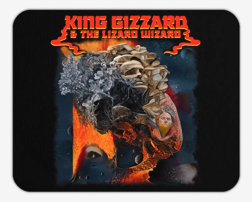 Mousepad Ice Death Planets Lungs Mushrooms and Lava