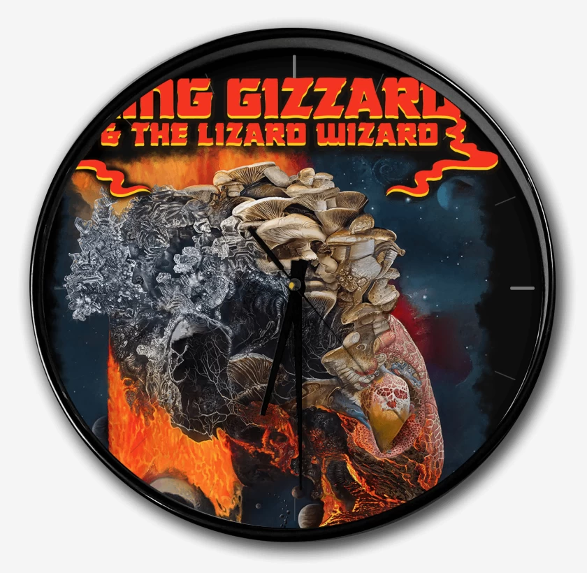 Reloj Ice Death Planets Lungs Mushrooms and Lava