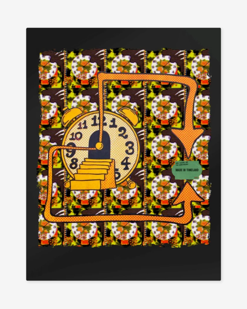Print metalico Negro de Made in Timeland