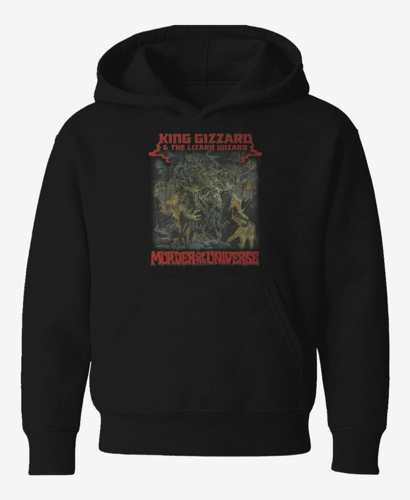 Poleron de niño Negro de Murder of the Universe
