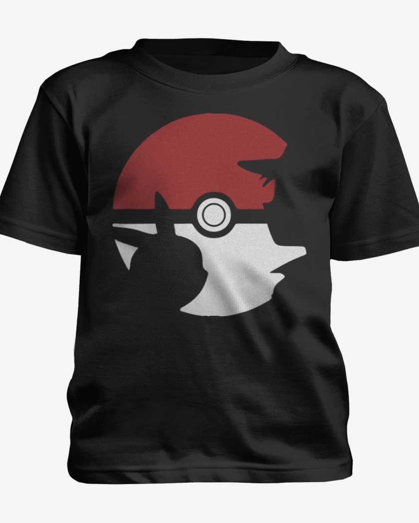 Polera de niño Negro de Pokebola