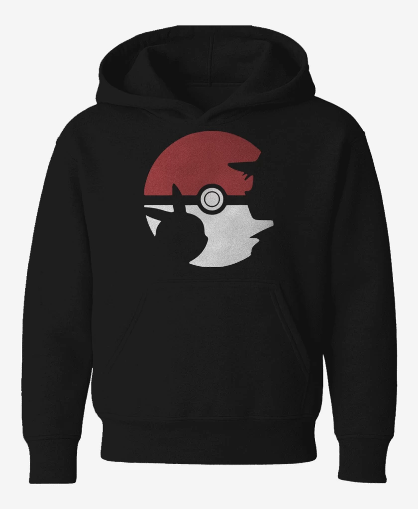 Poleron de niño Negro de Pokebola