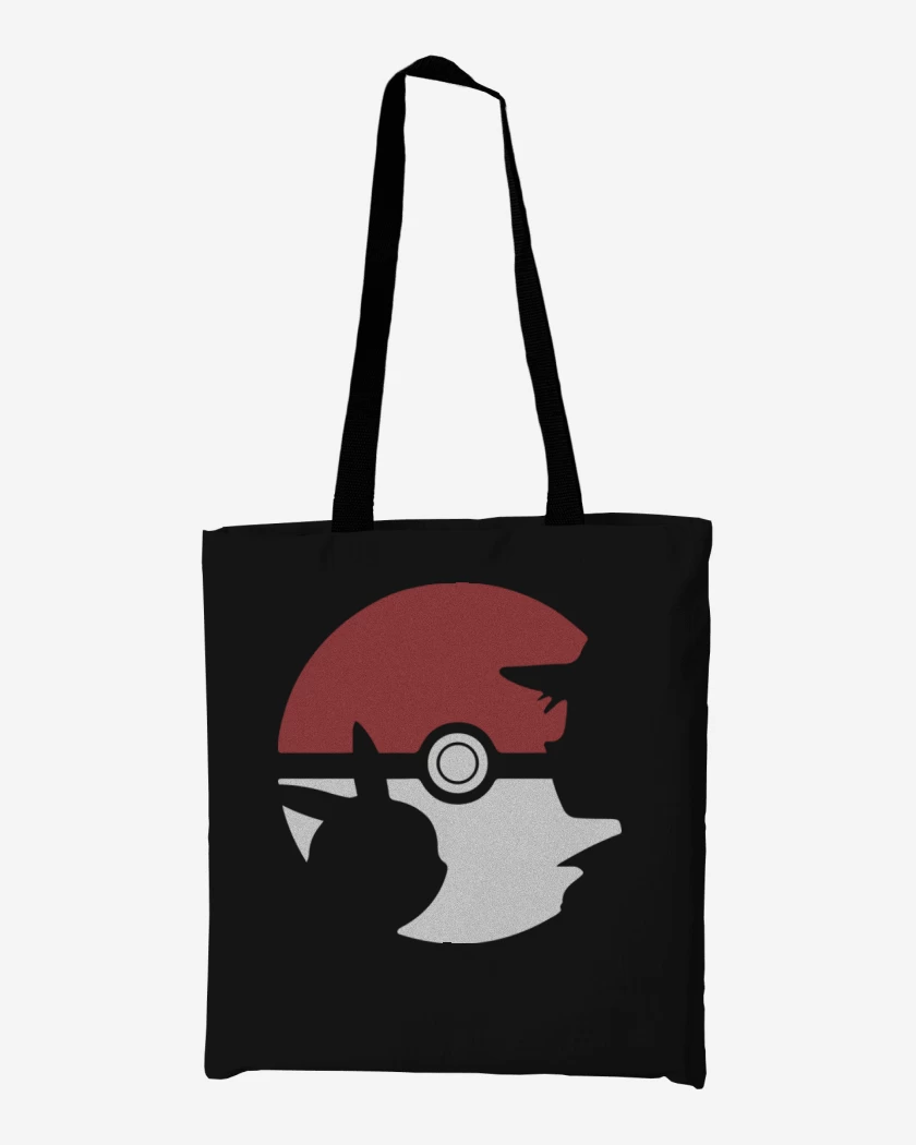 Totebag Negro de Pokebola