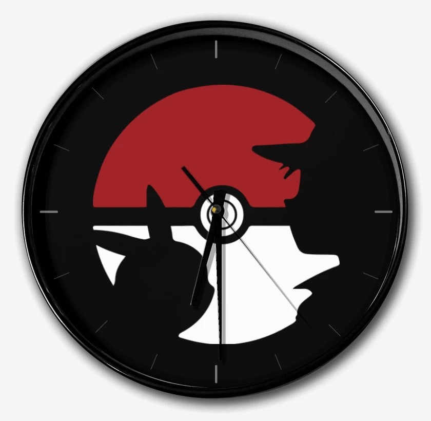 Reloj Negro de Pokebola
