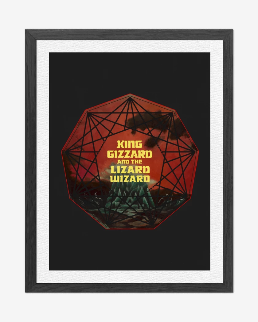 Cuadro decorativo Nonagon Infinity