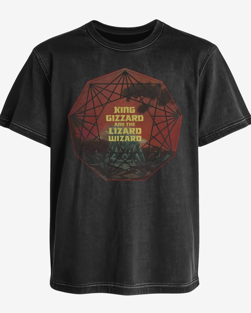 Polera desgastada Nonagon Infinity
