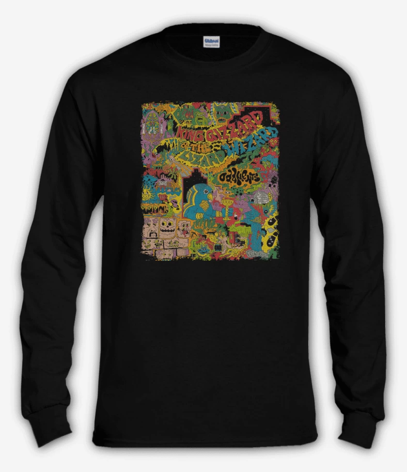 Polera manga larga Negro de Oddments