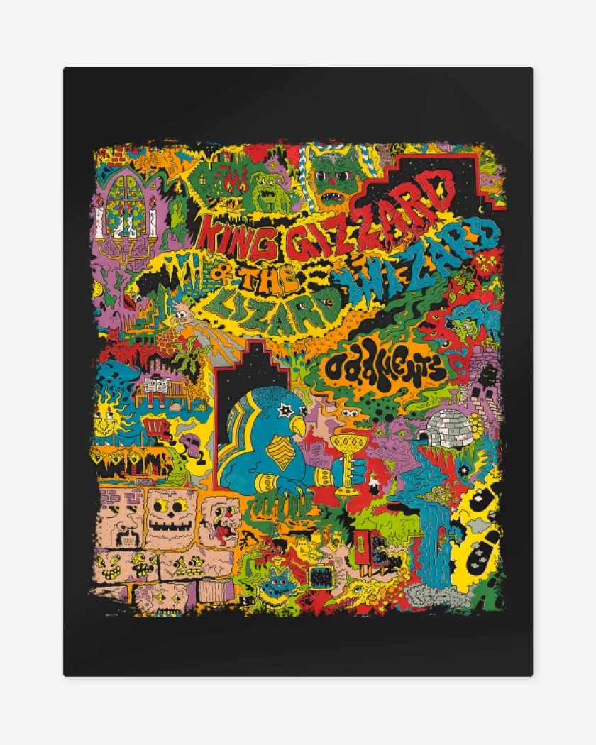 Print metalico Negro de Oddments