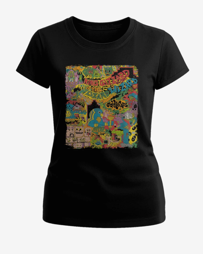 Polera de Mujer Negro de Oddments