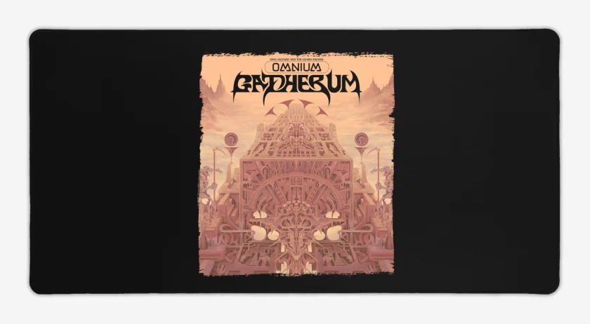 Mouse pad Gamer Negro de Omnium Gatherum