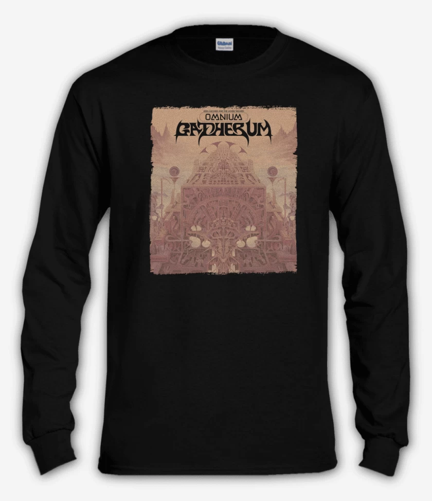 Polera manga larga Negro de Omnium Gatherum