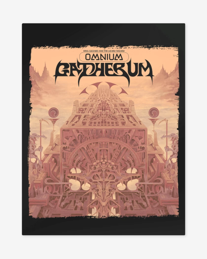 Print metalico Negro de Omnium Gatherum