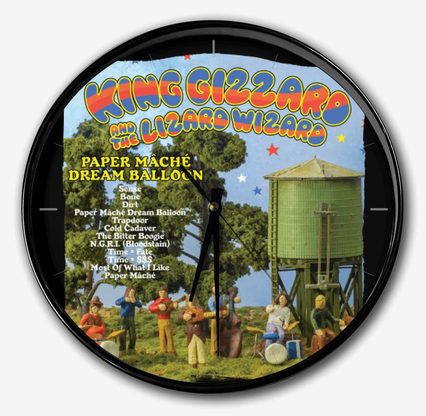 Reloj Paper Mache Dream Balloon
