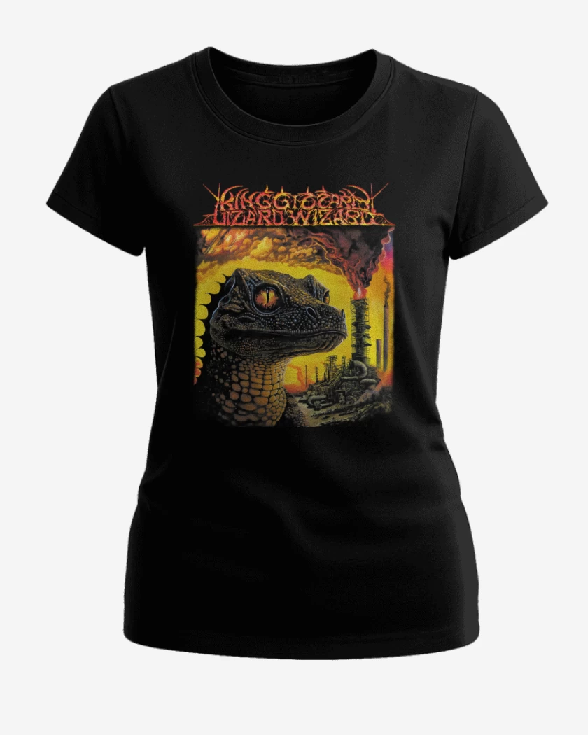 Polera de Mujer Negro de PetroDragonic Apocalypse 