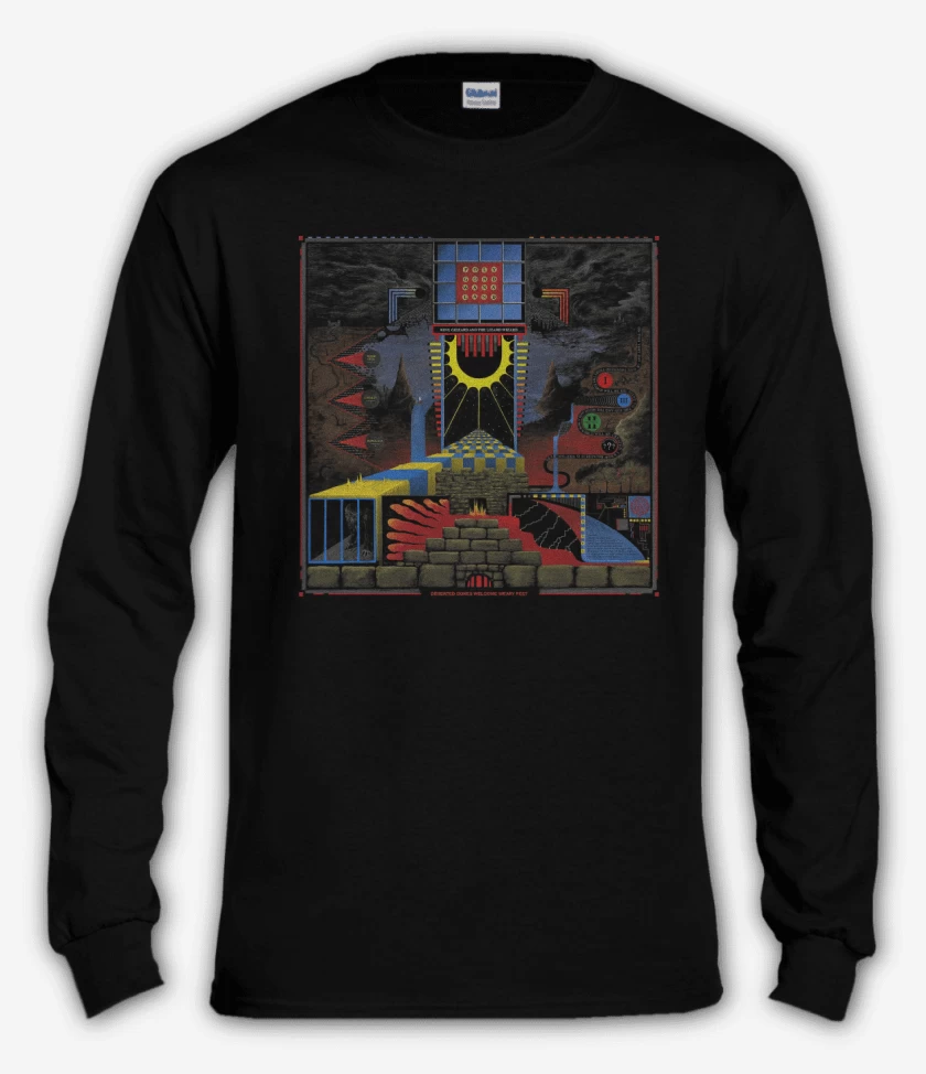 Polera manga larga Negro de Polygondwanaland