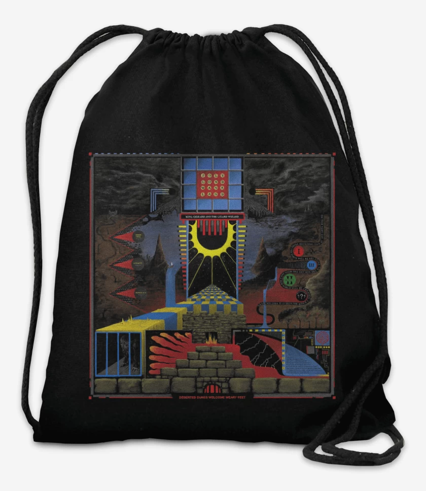 Mochila Negro de Polygondwanaland