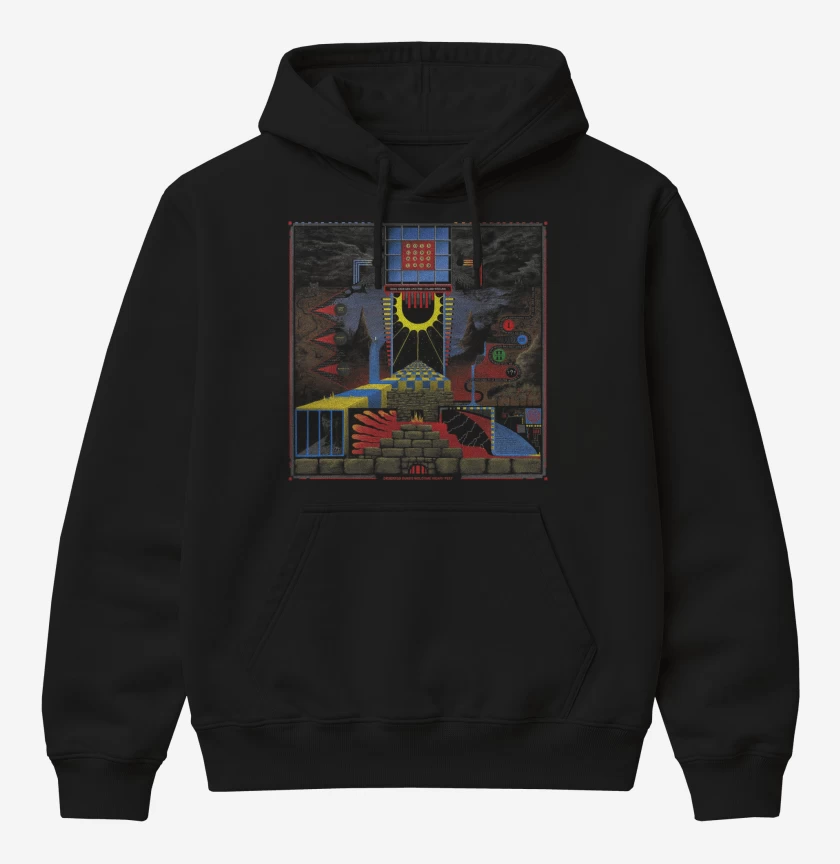 Poleron Canguro básico Negro de Polygondwanaland