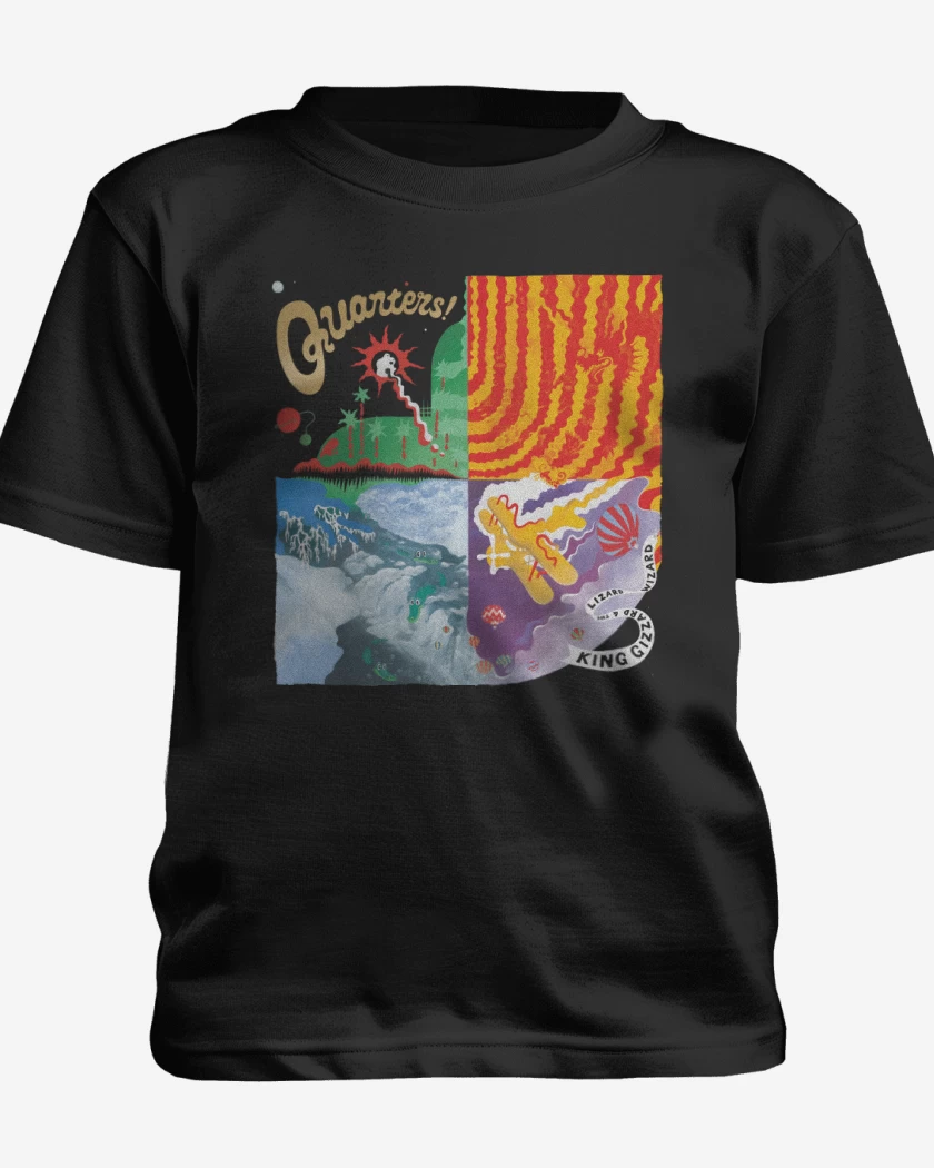 Polera de niño Negro de Quarters