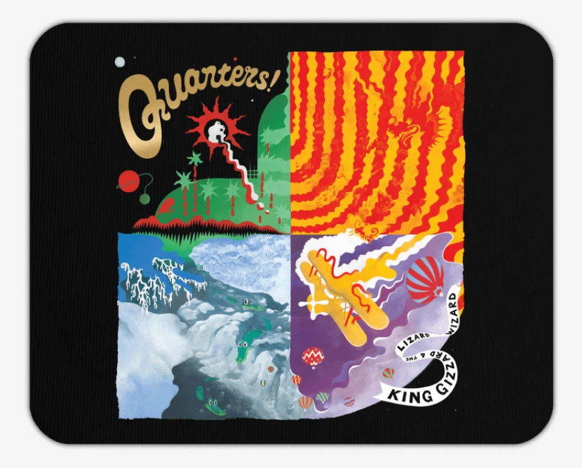 Mousepad Quarters