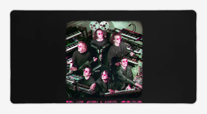 Mouse pad Gamer Negro de The Silver Cord