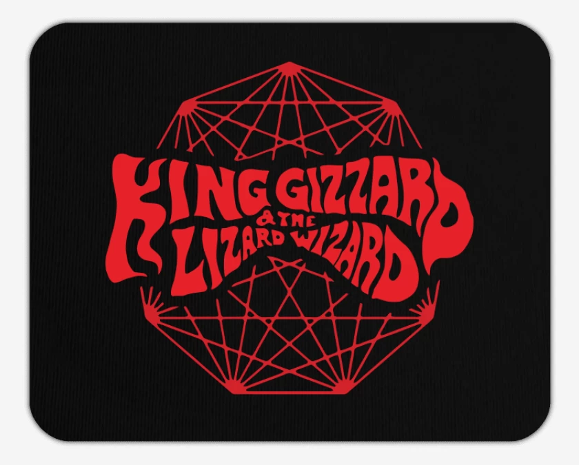 Mousepad King Gizzard and the Lizard Wizard Logo